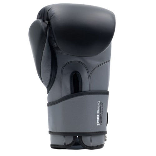 Ringside G2 Pro Training Gloves black with grey boxing gloves