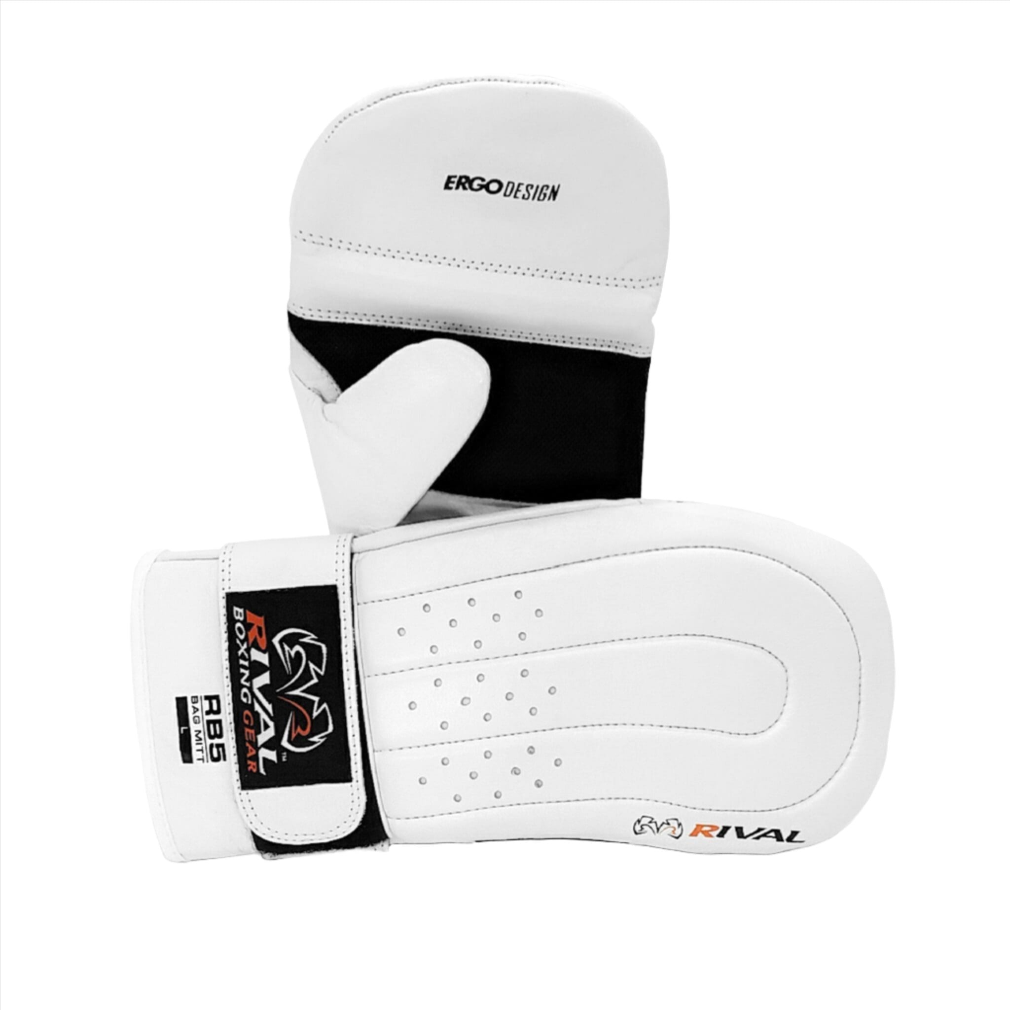 Rival RB5 Bag Mitts White