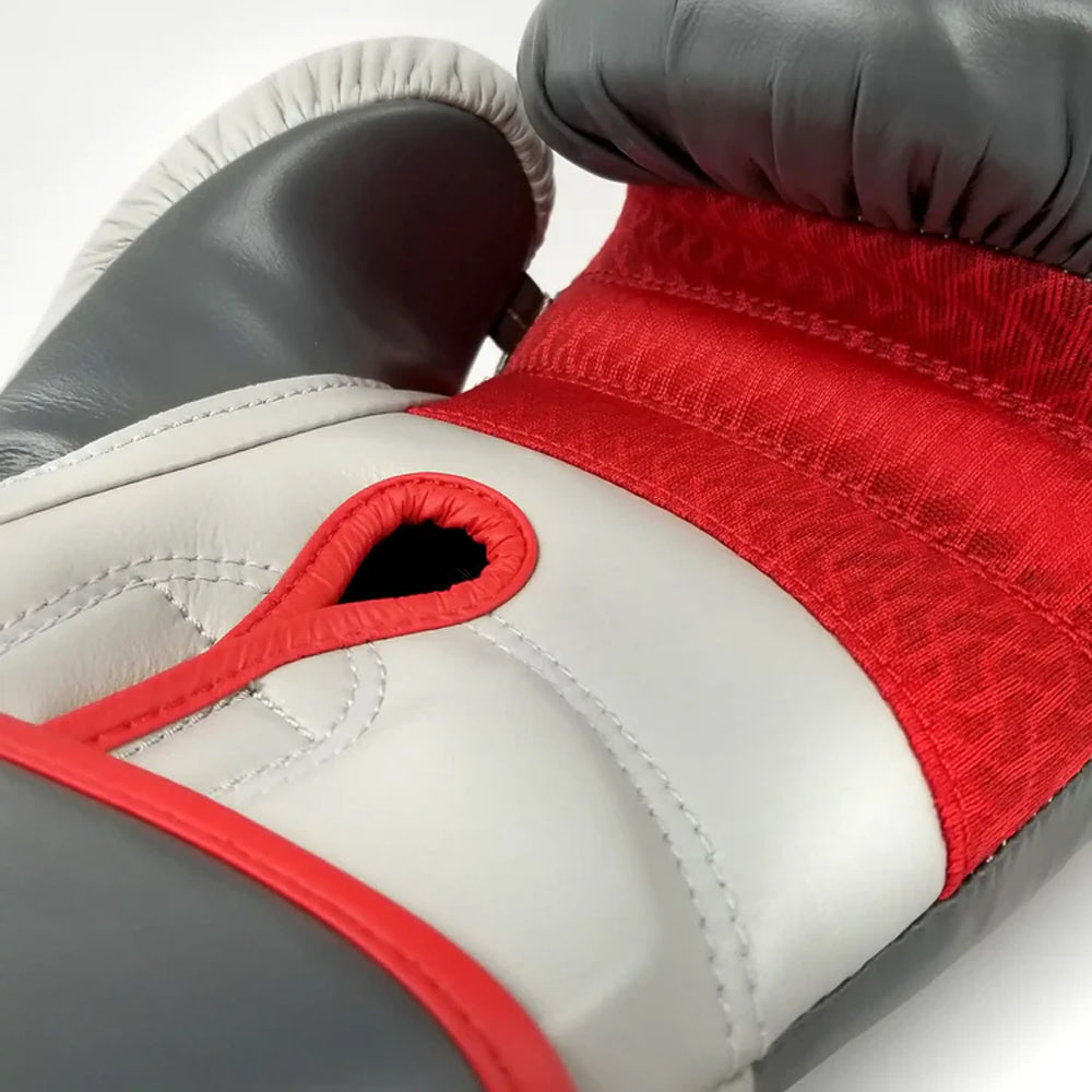 Rival RS80V Sparring Gloves grey with white and red