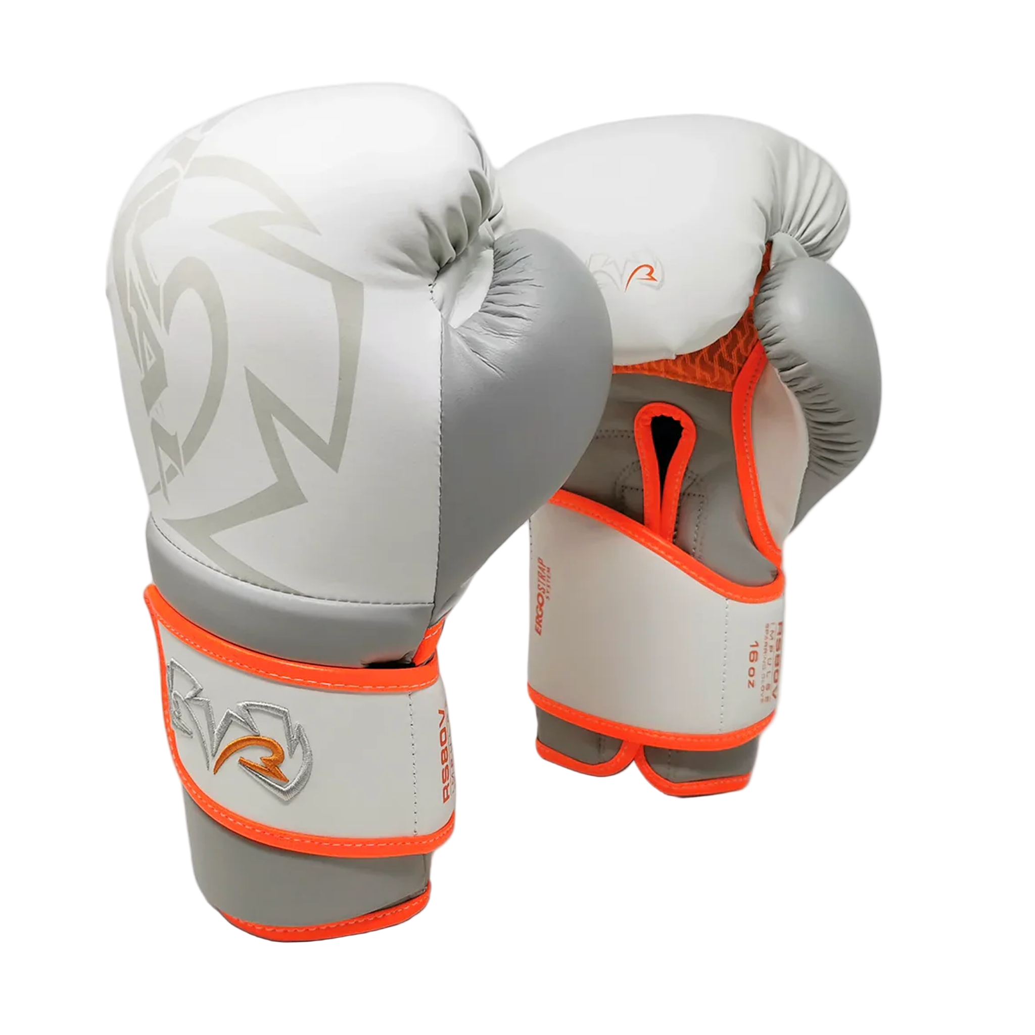 Rival RS80v Sparring Gloves white orange