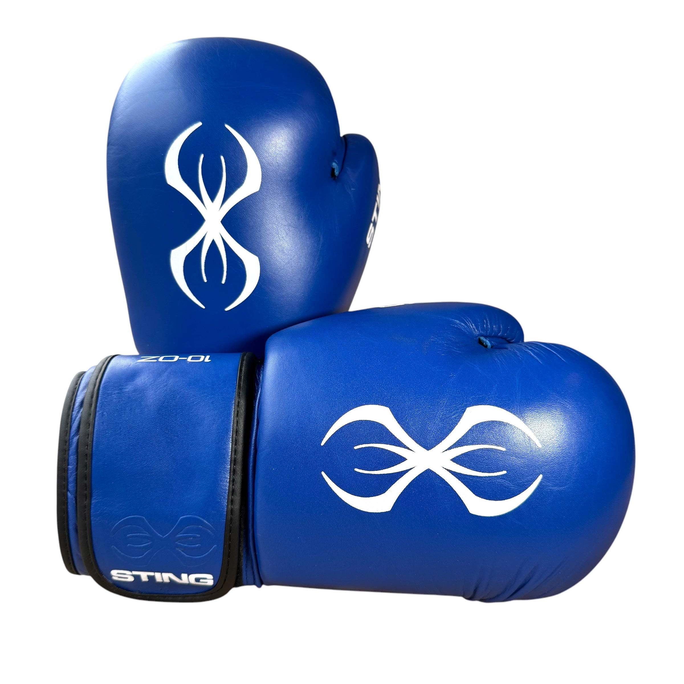 Sting Competition Approved Boxing Gloves blue