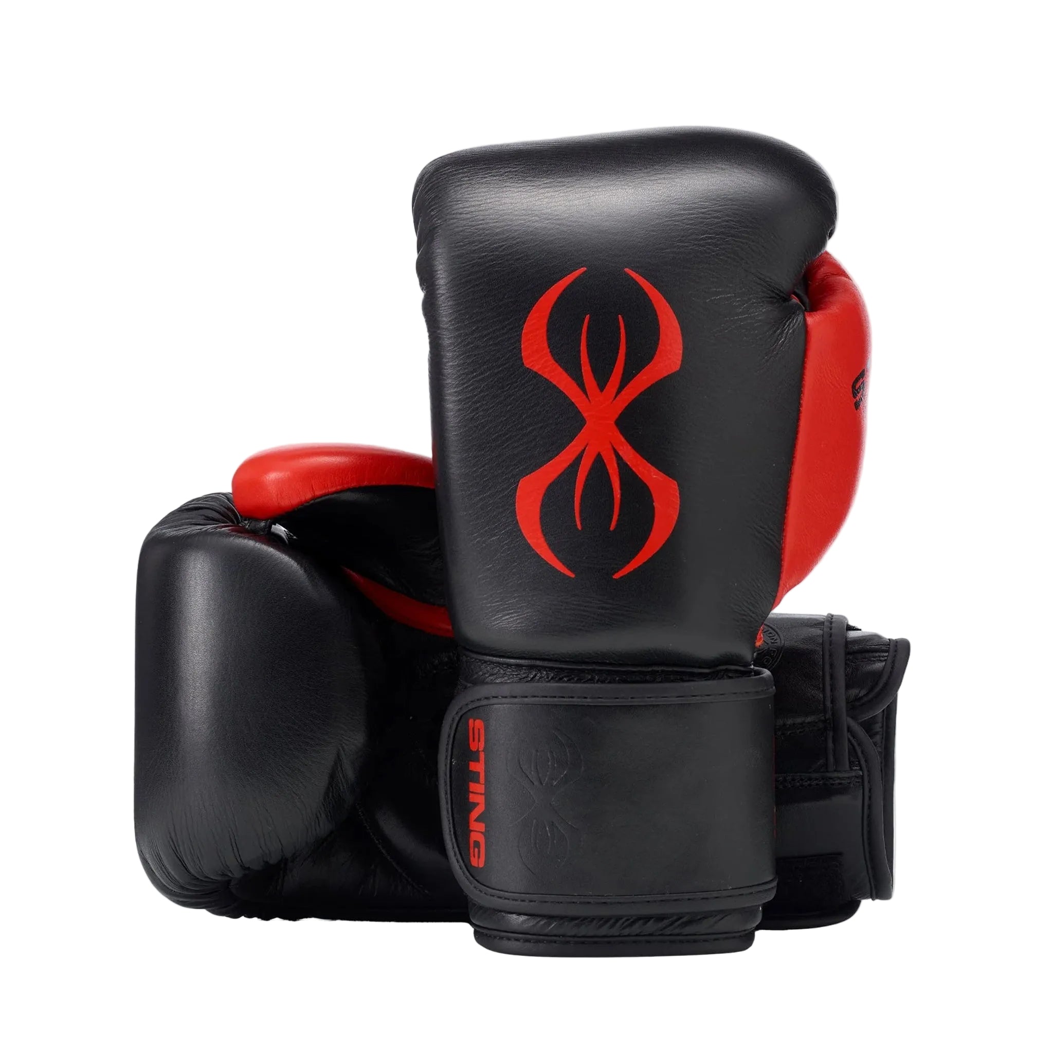 Sting Evolution Pro Boxing Gloves Black/Red