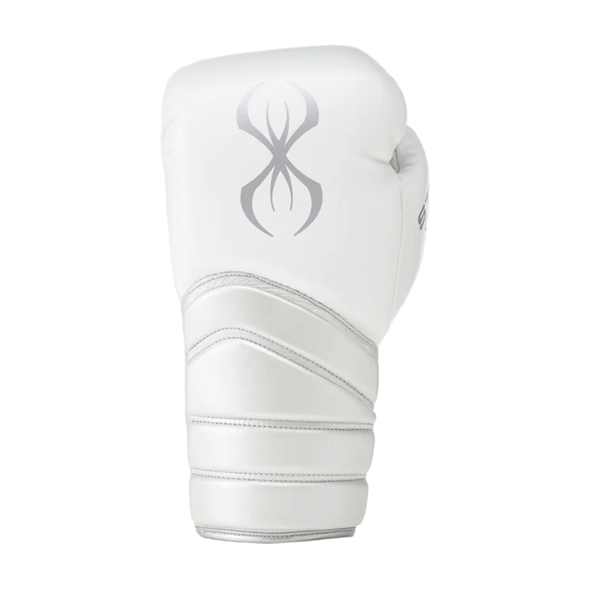 Sting Viper X Lace Sparring Gloves White Silver