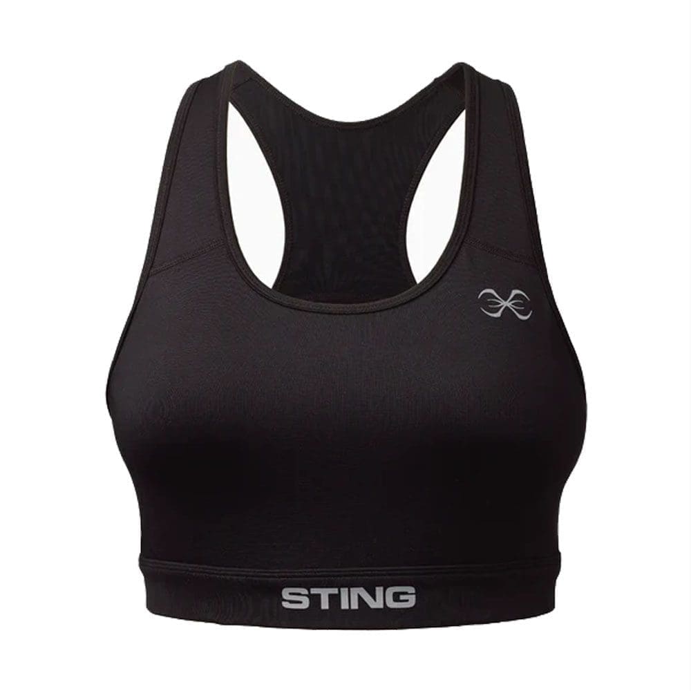 Sting Womens Chest Protector Black with white Sting logo
