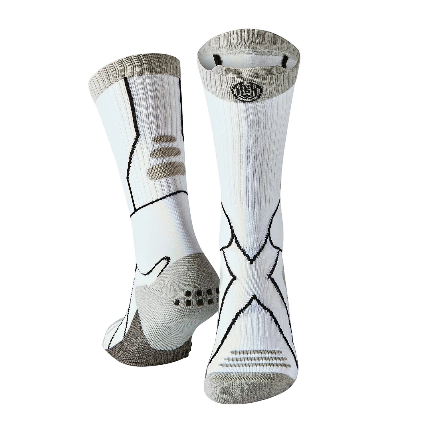 Suzi Wong X-Sole Grip Boxing Socks White