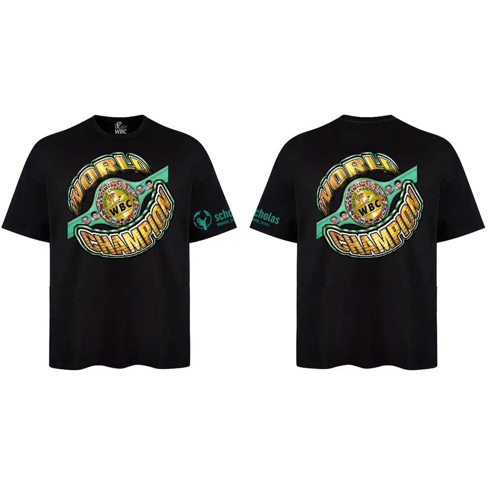 Boxing Tee Wbc WBC Championship Belt T-Shirt – Seconds Out Fight Store
