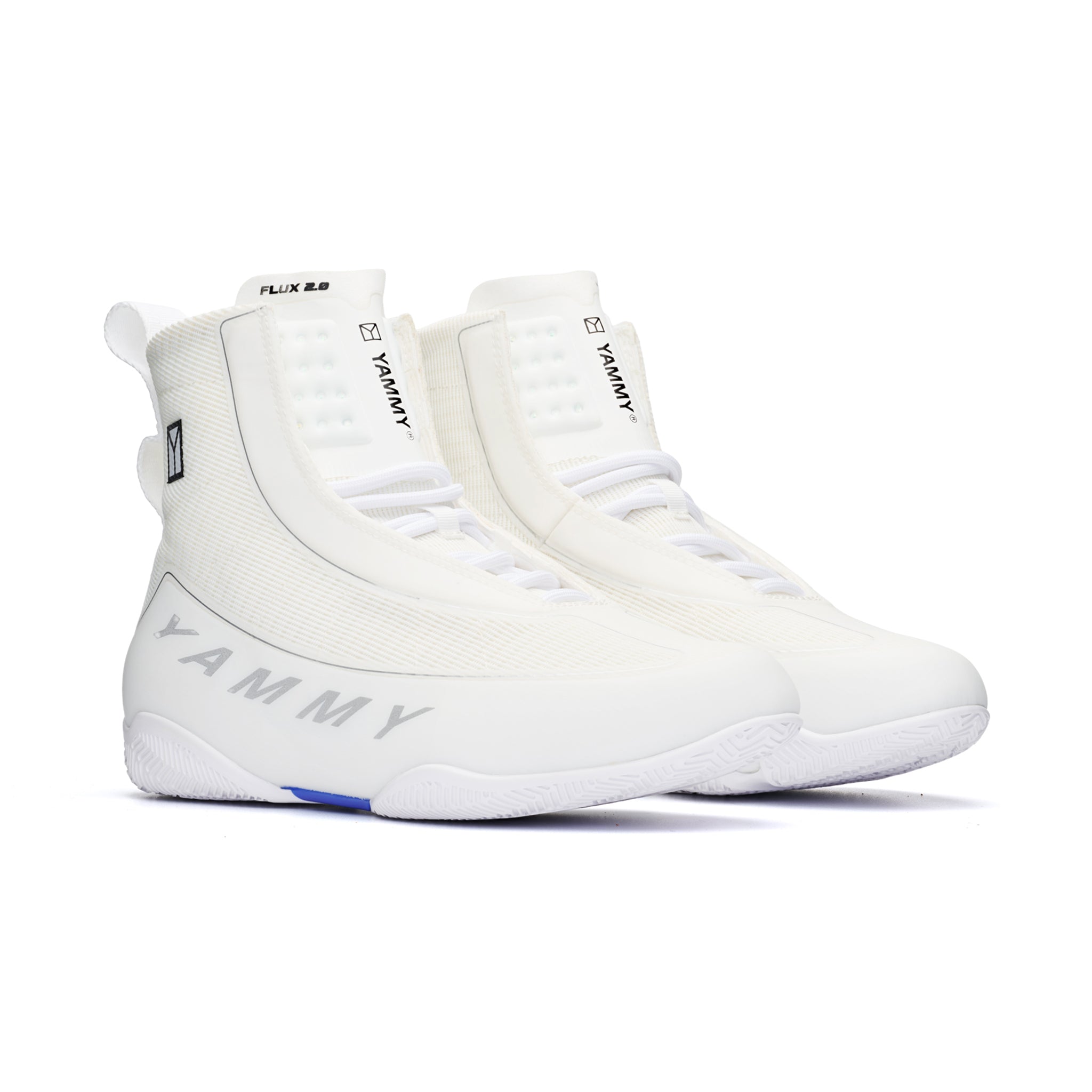 Yammy Flux Mid 2.0 Boxing Boots White X-Ray
