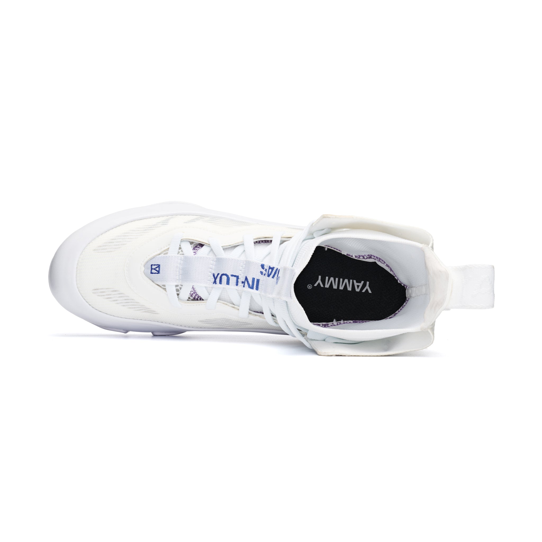 Yammy Neo High Top Boxing Boots White